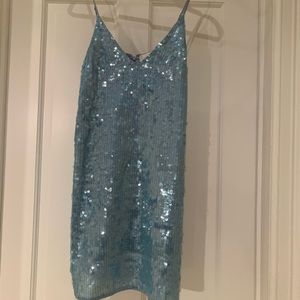 Fleur du Mal sequin mini dress